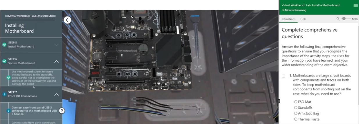 Lab 5 - Installing a Motherboard